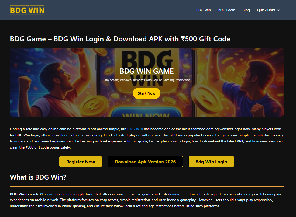 Big Daddy Game offical affilate platforme interfcae 