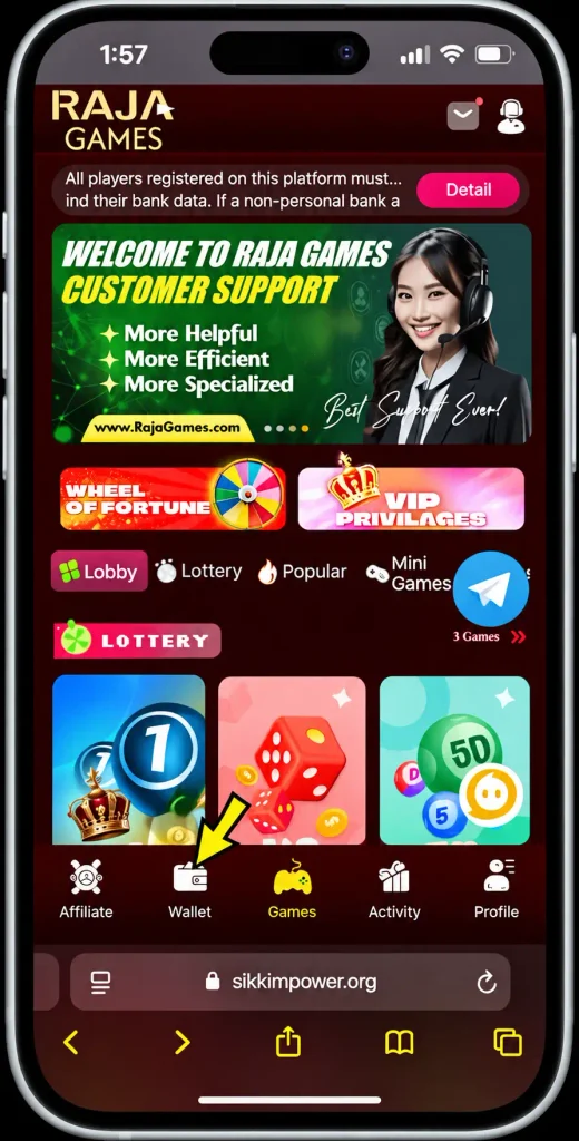Raja Game Deposit
